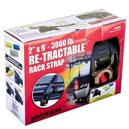 2" x 9' 3000 lb Retractable Rack Strap - Erickson Manufacturing (4425)
