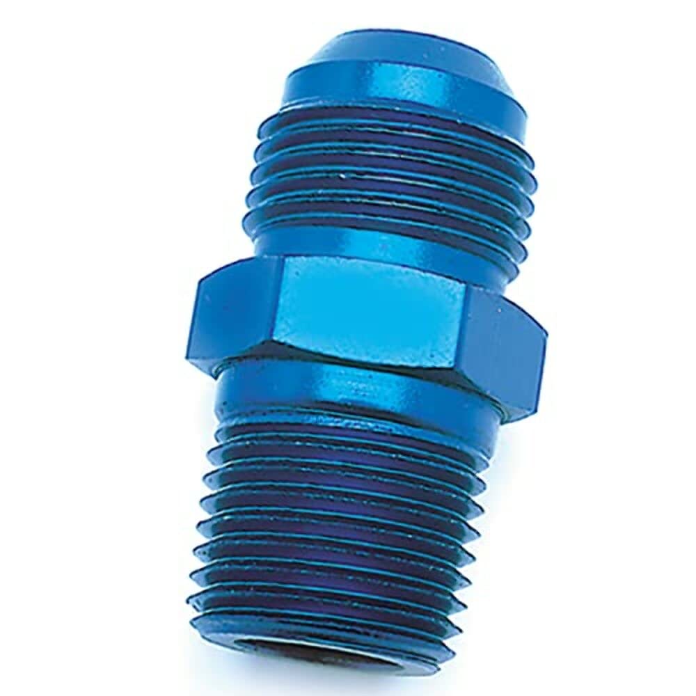 Blu St Fl To Pipe Adp -4an X1/4nptf