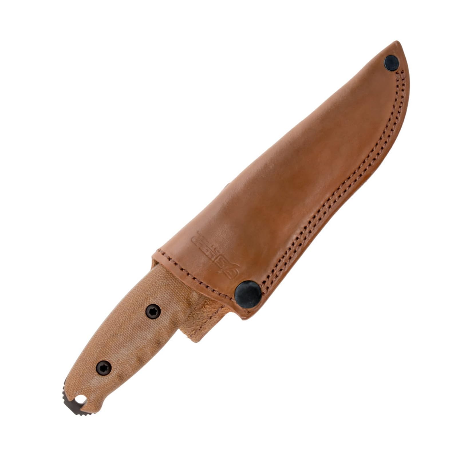 Cold Steel 5" Republic Bushcraft S35VN Drop Point Razor-Sharp Blade 5" Micarta Handle Tactical Outdoor Fixed Blade Knife w/Leather Sheath