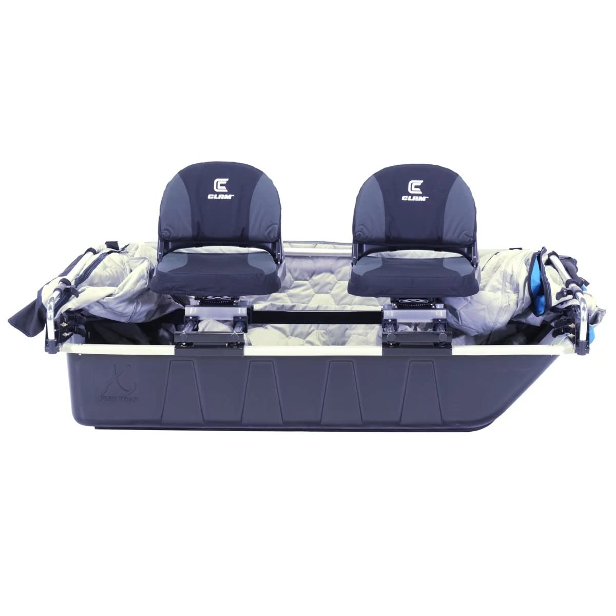 X200 Pro CLAM Thermal XT Flip-Over 2-Person Ice Fishing Shelter 16608