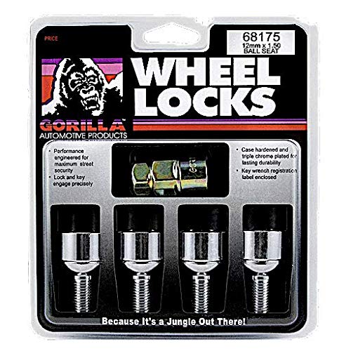 Gorilla 68175 Automotive Gg Bolt Lock Ball 12-1.50 Chr 25Mm