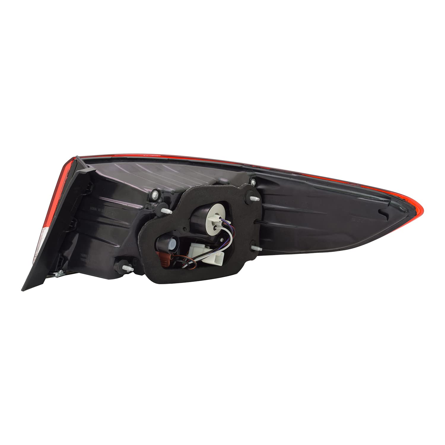 Left TYC Tail Light Assembly Compatible with 2018-2019 Hyundai Santa Fe