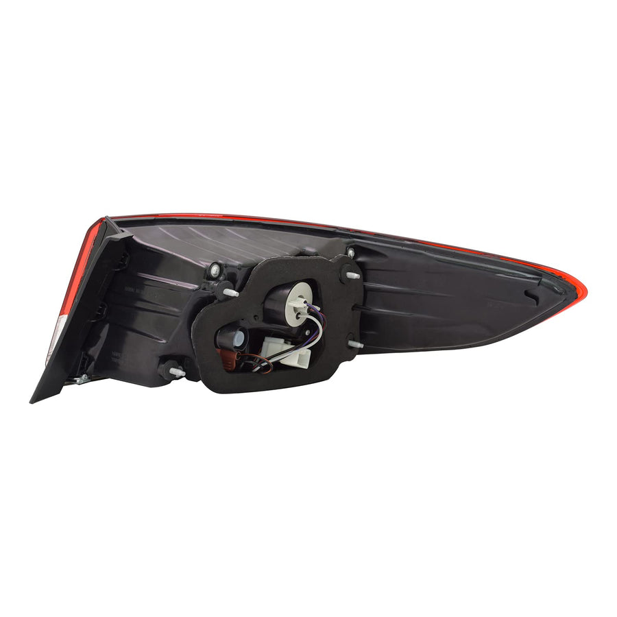 Left TYC Tail Light Assembly Compatible with 2018-2019 Hyundai Santa Fe