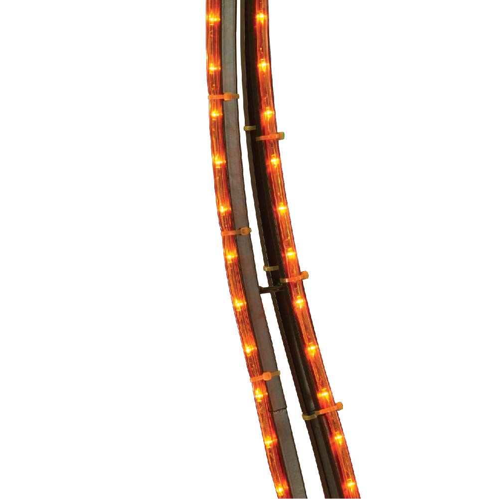 LongLife Green 7-Feet Decorative Palm Tree Light - with Coconuts Super Bright LED Rope Light for Indoor and Outdoor Use