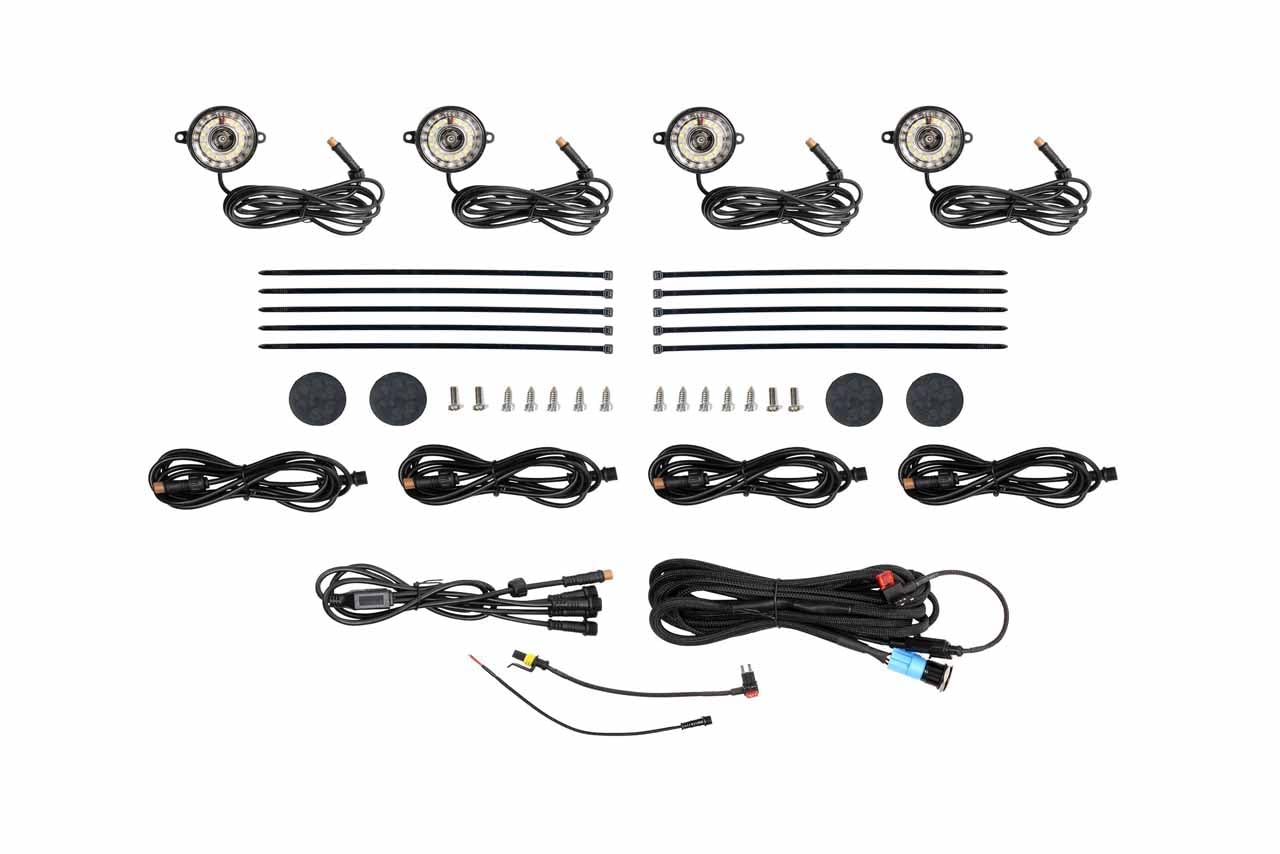 Rock Light Kit: Morimoto XRL05: White Led / 4 Pack