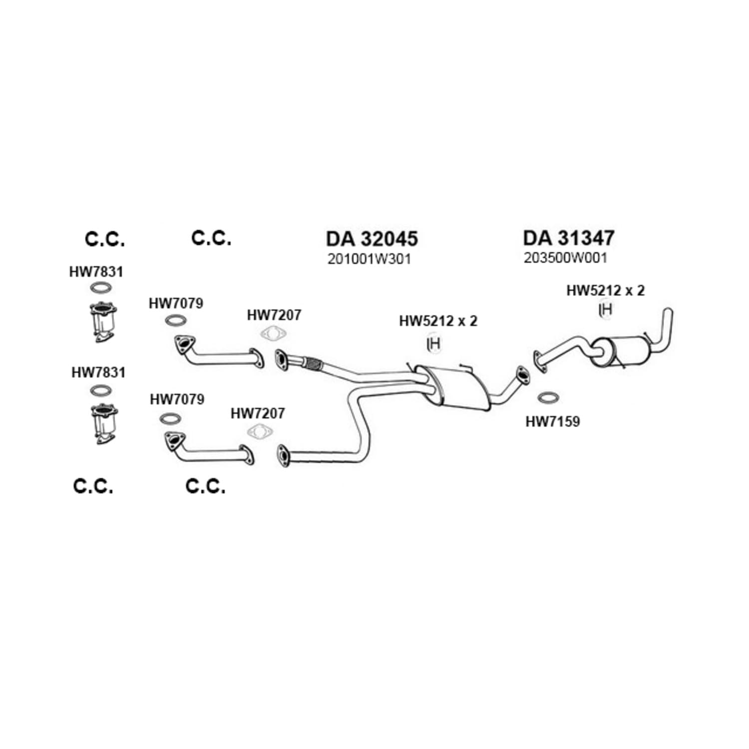 Hw7159 Ap Exhaust Products Gasket