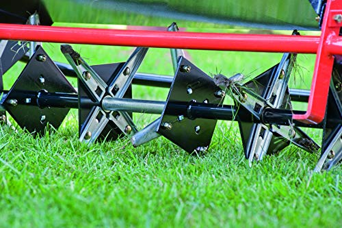 SmartLink Agri-Fab 45-0474 Plug Aerator,Black, 40 Inch