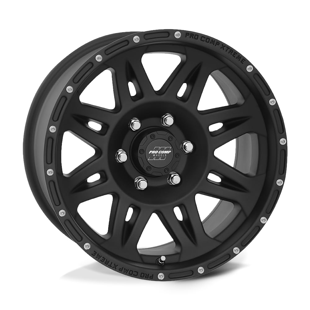PXA5 Pro Comp Alloys 17X9 5X5.0 F-BLK -6MM - PXA7005-7973