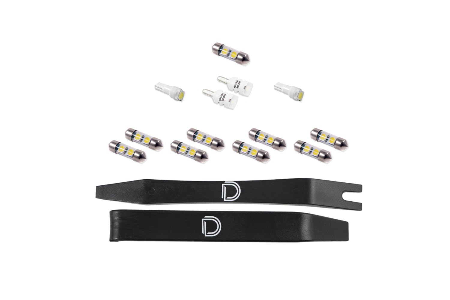 Diode Dynamics interior bulb pack LED compatible with Toyota 4Runner 1996-2002, Stage 1