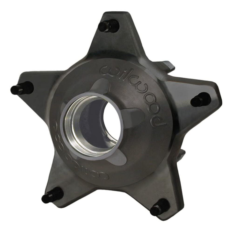Front Hub-Starlite"55" w/Snap-Cap, Std. Offset, 5/8 C Studs-Black