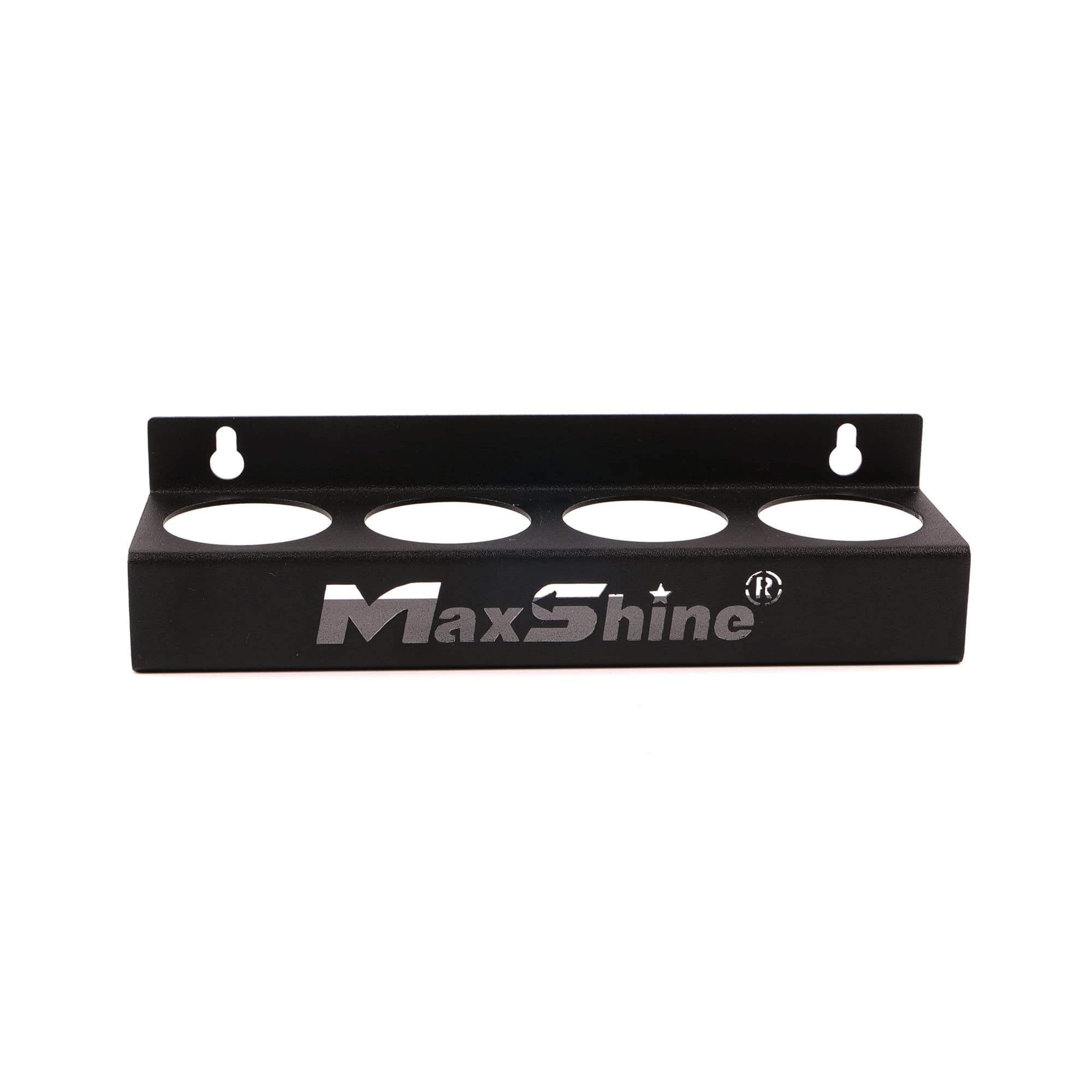 Maxshine Ceramic Coating Holder Universal Detailing | Wall-Mount Organizer Holds 4 Bottles (50–100ml) | Sturdy Lightweight Rack for Garage Storage & Mobile Use | Premium Auto Detailing Accessory