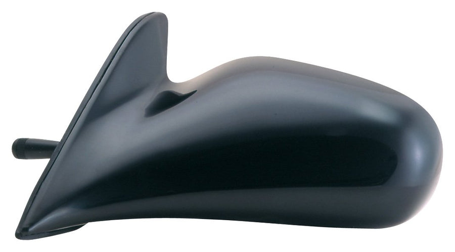 Driver Side Fit Mirror for Chevrolet Prizm, Black, Non-Foldaway, Manual Remote