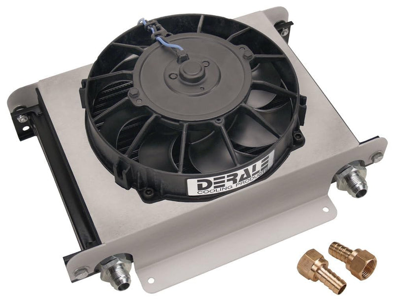 Hyper-Cool Derale 15960 Remote Engine/Transmission Cooler , Black