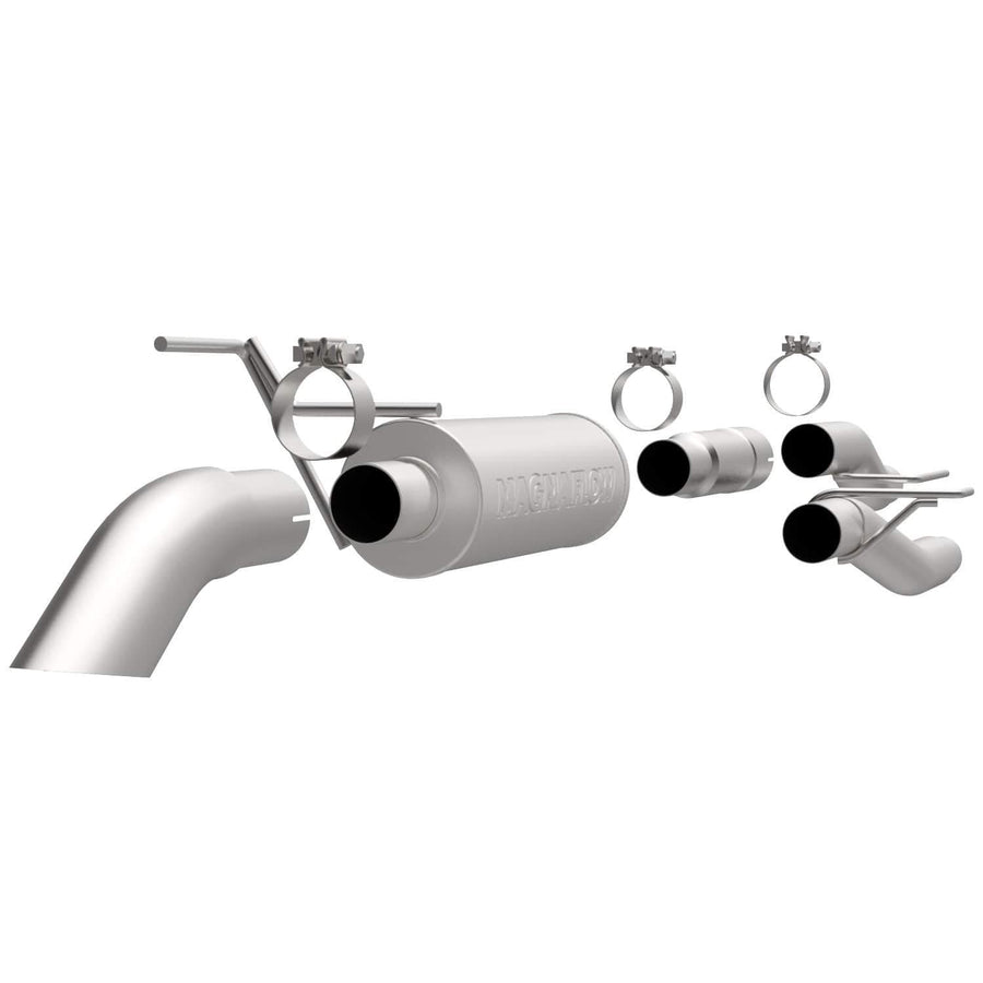 Large MagnaFlow Stainless Steel Performance Exhaust System Kit 17107