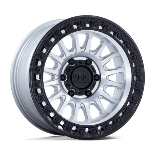 KMC Wheels 18X9 IMS 8X1705 0mm MACHINED W/ BLACK LIP - KM552DB18908700