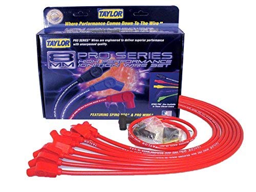 8mm Race Fit Taylor Spiro-Pro Red, 1 Pack