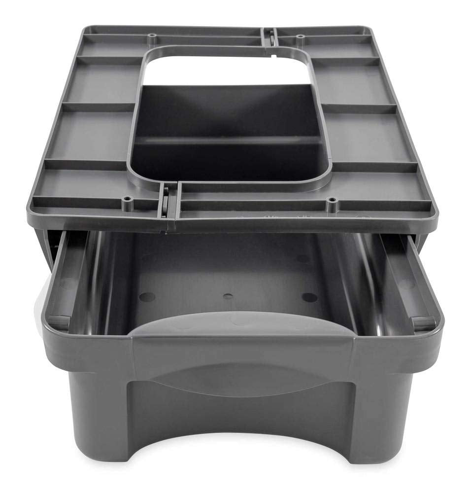Pop-A-Drawer Camco 43450, RV Under Cabinet Drawer - The Perfect Solution for Additional Storage in Your RV - Mounting Brackets and Hardware Included