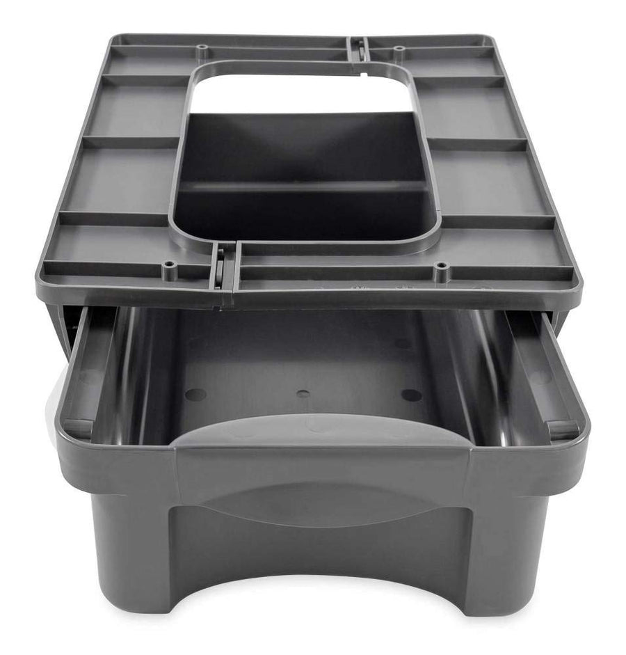 Pop-A-Drawer Camco 43450, RV Under Cabinet Drawer - The Perfect Solution for Additional Storage in Your RV - Mounting Brackets and Hardware Included