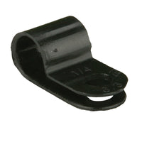 BCC1 Install Bay 1-Inch Cable Clamp, Black (100-Pack)
