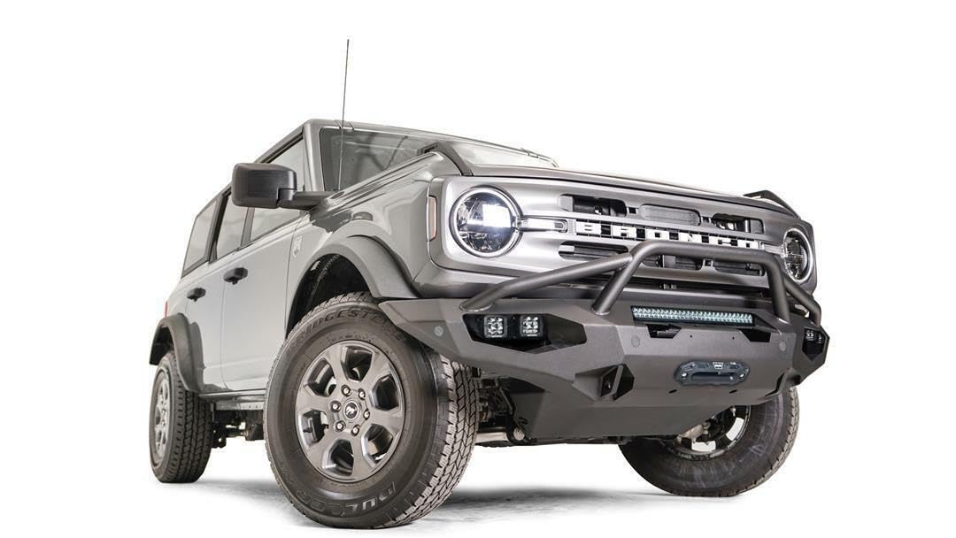 FB21-X5250-1 Fab Fours Inc. Front Replacement Bumper fits Ford Bronco