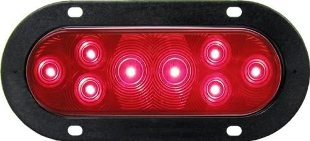 Peterson Economy Oval Stop, Turn Lamp Tail Lights- M423R-5AMP