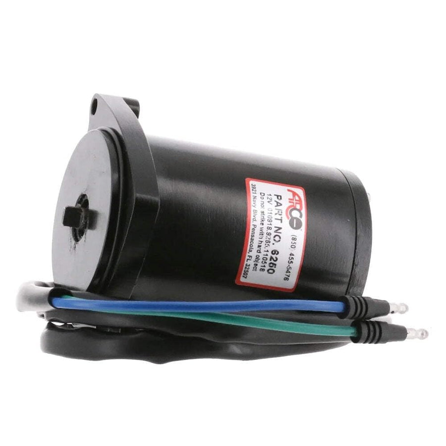 Tilt Trim Motor Arco 6250 for Late Model Mercury 135 HP, 150 HP XR6, Magnum III, 175 HP, Black