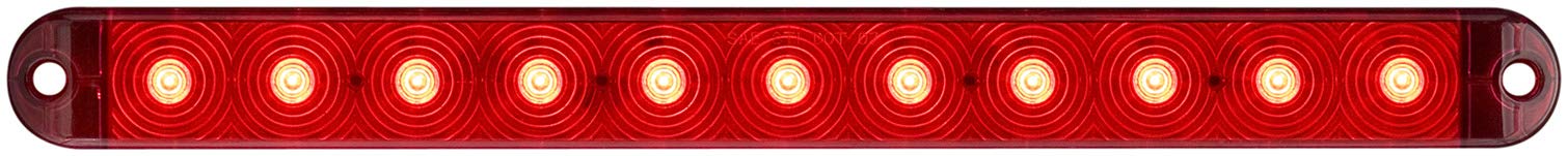 Husky OPTRONICS 17807 11-Diode Thin LED Stop/Turn Tail Light 15",Red,STL69RBP