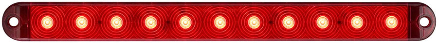 Husky OPTRONICS 17807 11-Diode Thin LED Stop/Turn Tail Light 15",Red,STL69RBP