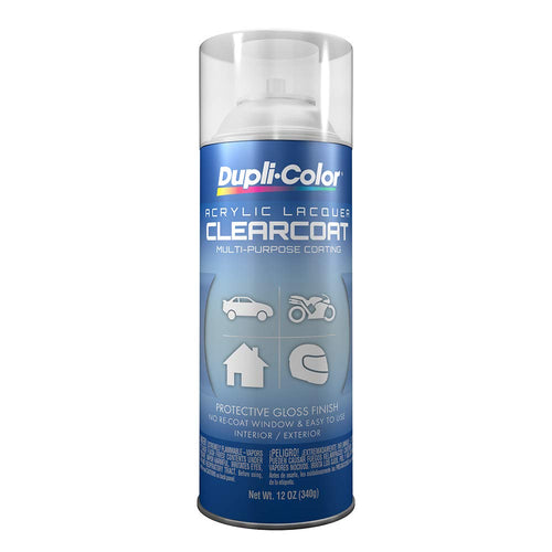 Gloss Dupli-Color EDAL16957 Premium Lacquer – Clear Spray Paint - 12 oz. Aerosol Can