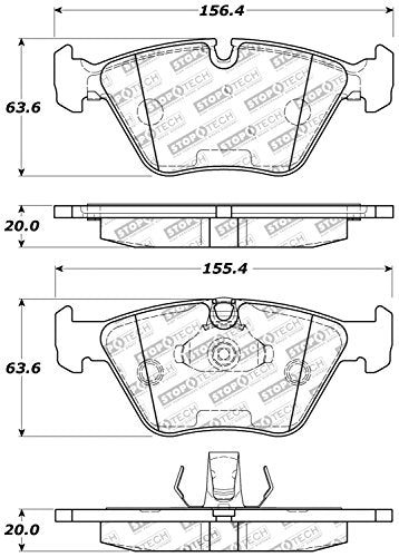 Sport Brake Pads StopTech 309.09460 with Shims and Hardware