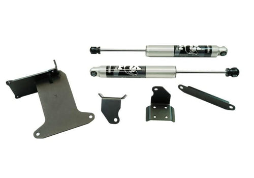 SUPERLIFT SUSPENSION RealTruck High Clearance Dual Steering Stabilizer Kit for Jeep Wrangler JK | Fox 2.0 Series Cylinders | 92107-1 | Fits 2007-2018 Jeep Wrangler JK/JKU