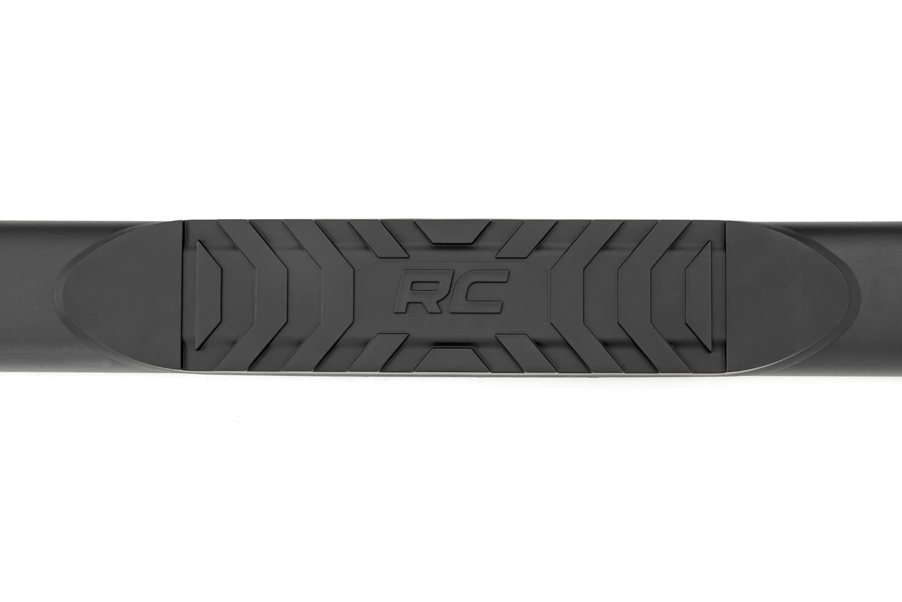 Oval Nerf Step Bars Rough Country for Ford Bronco (2021-2025) 4-Door - OEM Style Rails with Built-in Side Steps