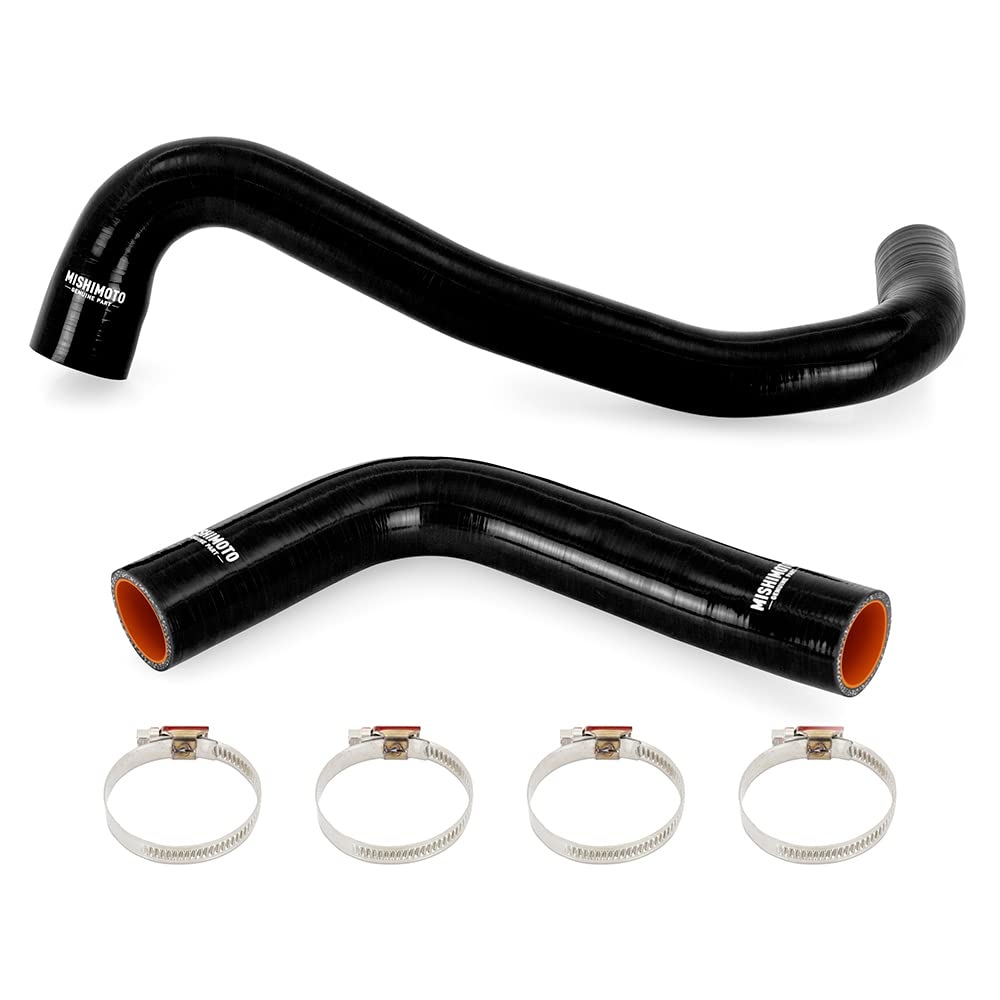 Mishimoto Silicone Radiator Hose Kit MMHOSE-LCR-99BK, Compatible With Toyota Land Cruiser 4.7L 1998-2007, Black