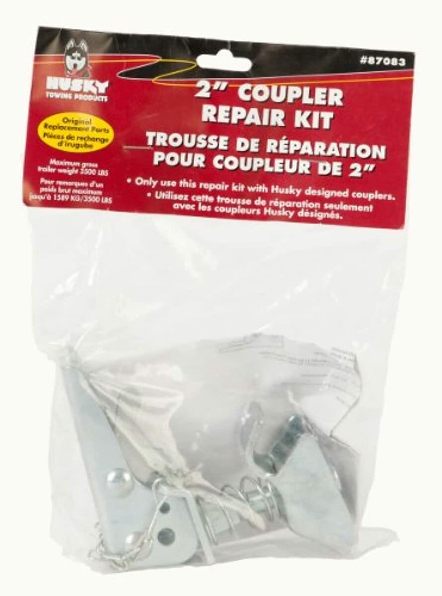 Universal Trailer Coupler Repair Kit Husky Towing for 2 Inch Couplers Rated at 3,500 Pounds Direct Fit Replacement
