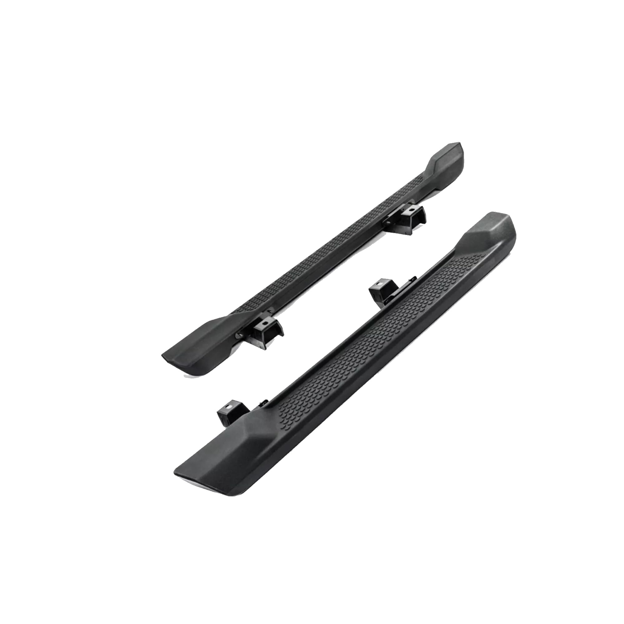 OEM Replica Black Horse Running Boards Compatible with 2018-2024 Jeep Wrangler JL -RJEWRJL2