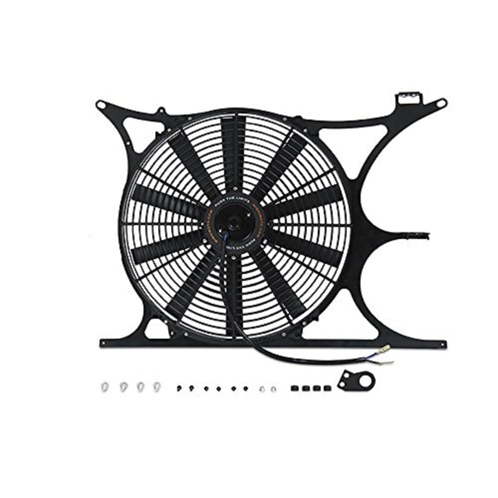 Mishimoto Performance Aluminum Fan Shroud MMFS-E36-92P Fits BMW E36 3-Series 1992-1999 Black