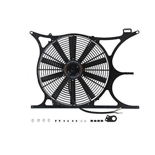Mishimoto Performance Aluminum Fan Shroud MMFS-E36-92P Fits BMW E36 3-Series 1992-1999 Black