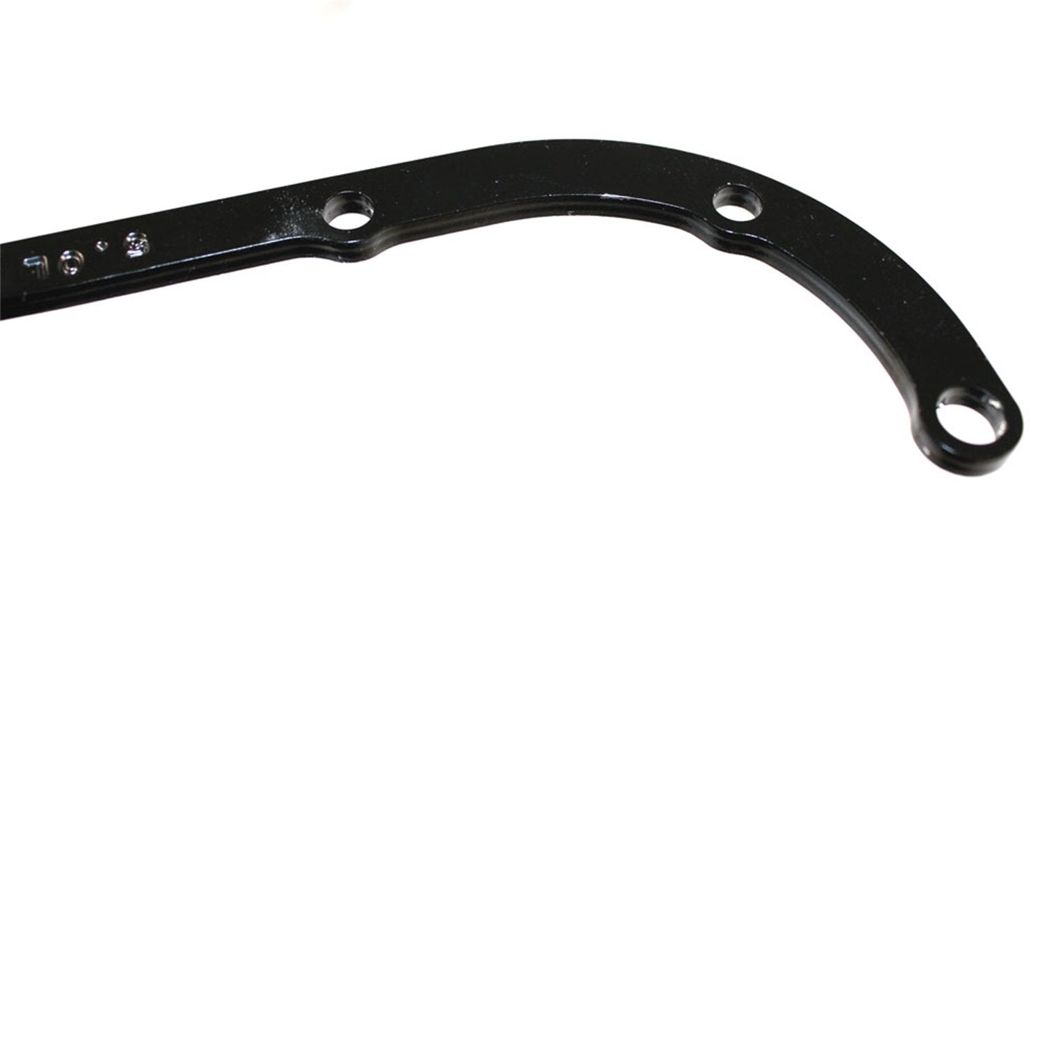 Oil Pan Reinforcement Rails Ford, Steel, Black Paint, Small Block Ford, Kit