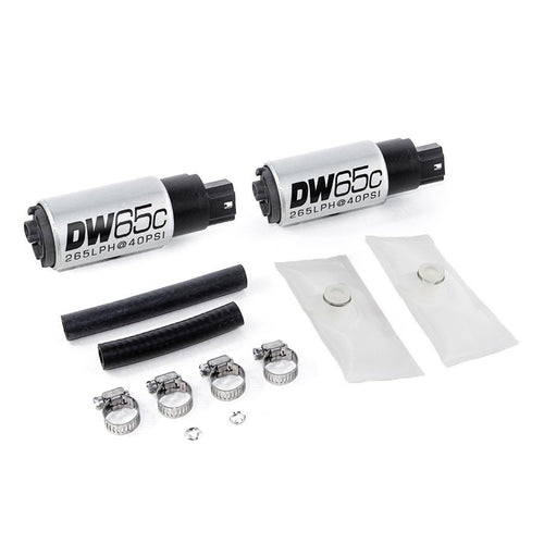 In-Tank DeatschWerks 9-651-1013 Fuel Pump (265lph with 9-1013 Install Kit), 1 Pack
