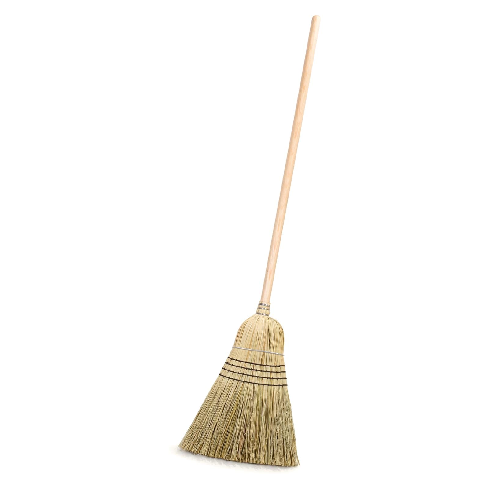 Blended Corn Broom Carlisle 56" - Natural