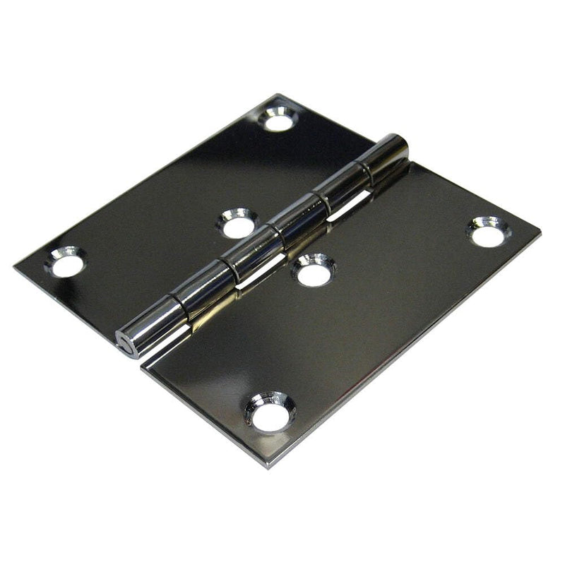 Butt Hinge Whitecap - 304 Stainless Steel - 3" x 3"