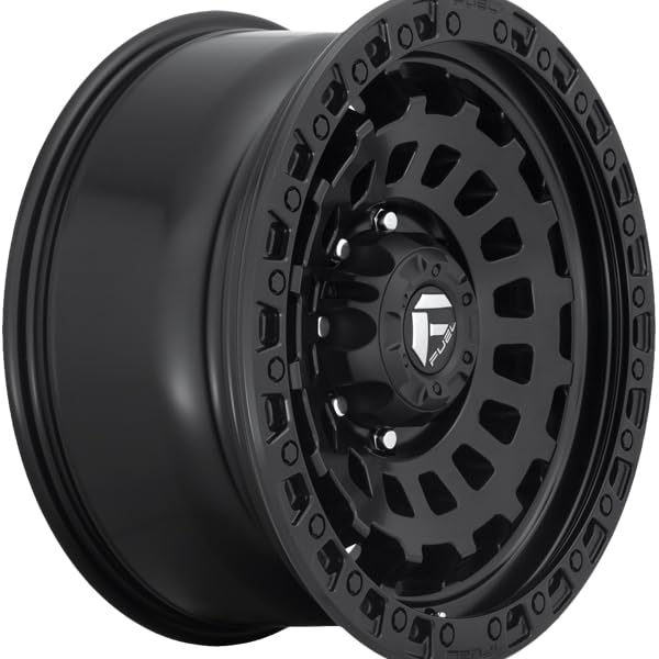 1PC Fuel D633 17X8 5X4.5 MT-BLK 38MM - D633178067+38