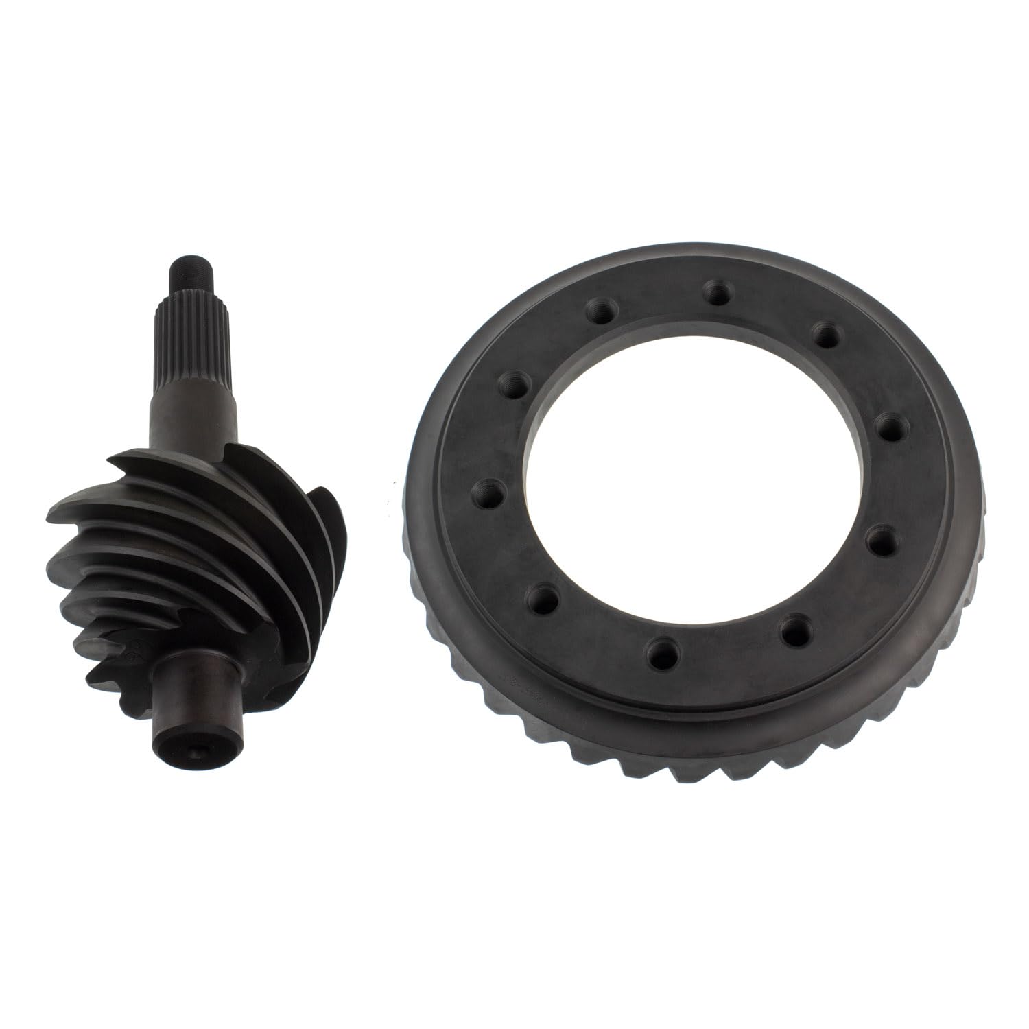 Differential Ring & Pinion Motive Gear F890463, For Ford 9" Axles, Gear Ratio: 4.63, 10-Bolt, 28 Spline, 8 Pinion & 37 Ring Tooth - Fits Ford, Lincoln, and Mercury Vehicles, Replaces Ford 9"