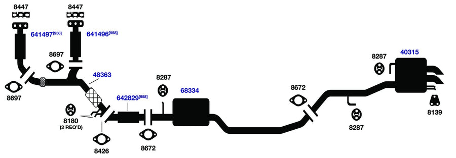 Gasket AP Exhaust 8447