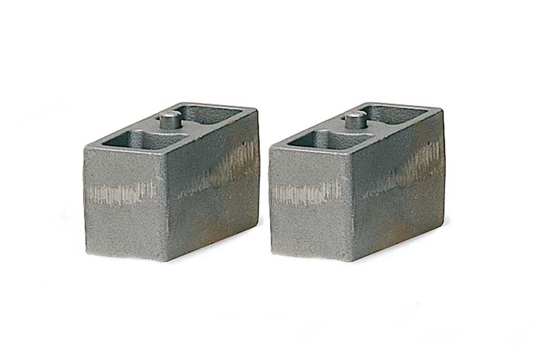 Fabtech Block FTSBK64 Kit; 6.5 In. Angled; 9/16 Pin; W/Bump Stop Ear;