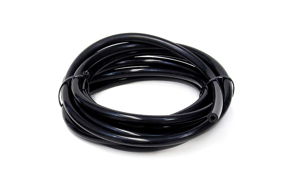 HPS 5' Length HTSVH4-BLKx5 Black High Temperature Silicone Vacuum Tubing Hose (60 psi Maxium Pressure, 5/32" ID)