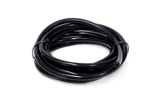 HPS 5' Length High Temperature Silicone Vacuum Tubing Hose HTSVH95-BLKx5 (40 psi Maxium Pressure, 3/8" ID)