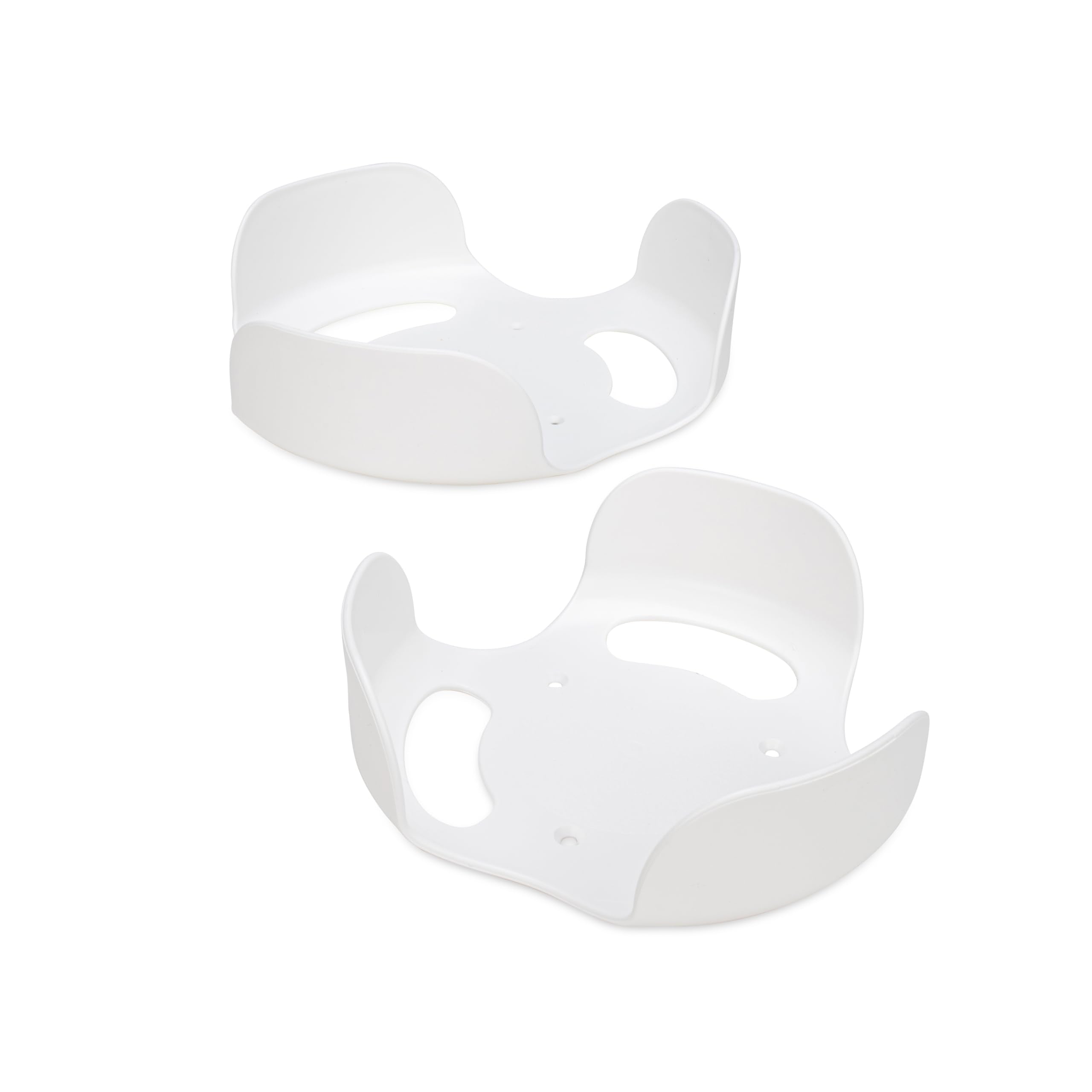 Camco Holder Stack-A-Plate | 2 Different Sizes of Plate Holders | One Plate Holder Fits Plates Up to 7.25” & Other Dish Holder Fits Plates Up to 10.25” | Great for Travel, RV Storage & More (43601)