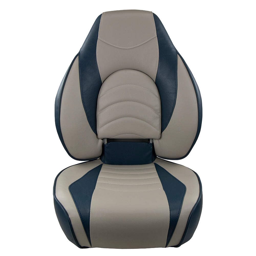 Deluxe Fish Pro High Back Seat Springfield 1780238 - Blue/Grey