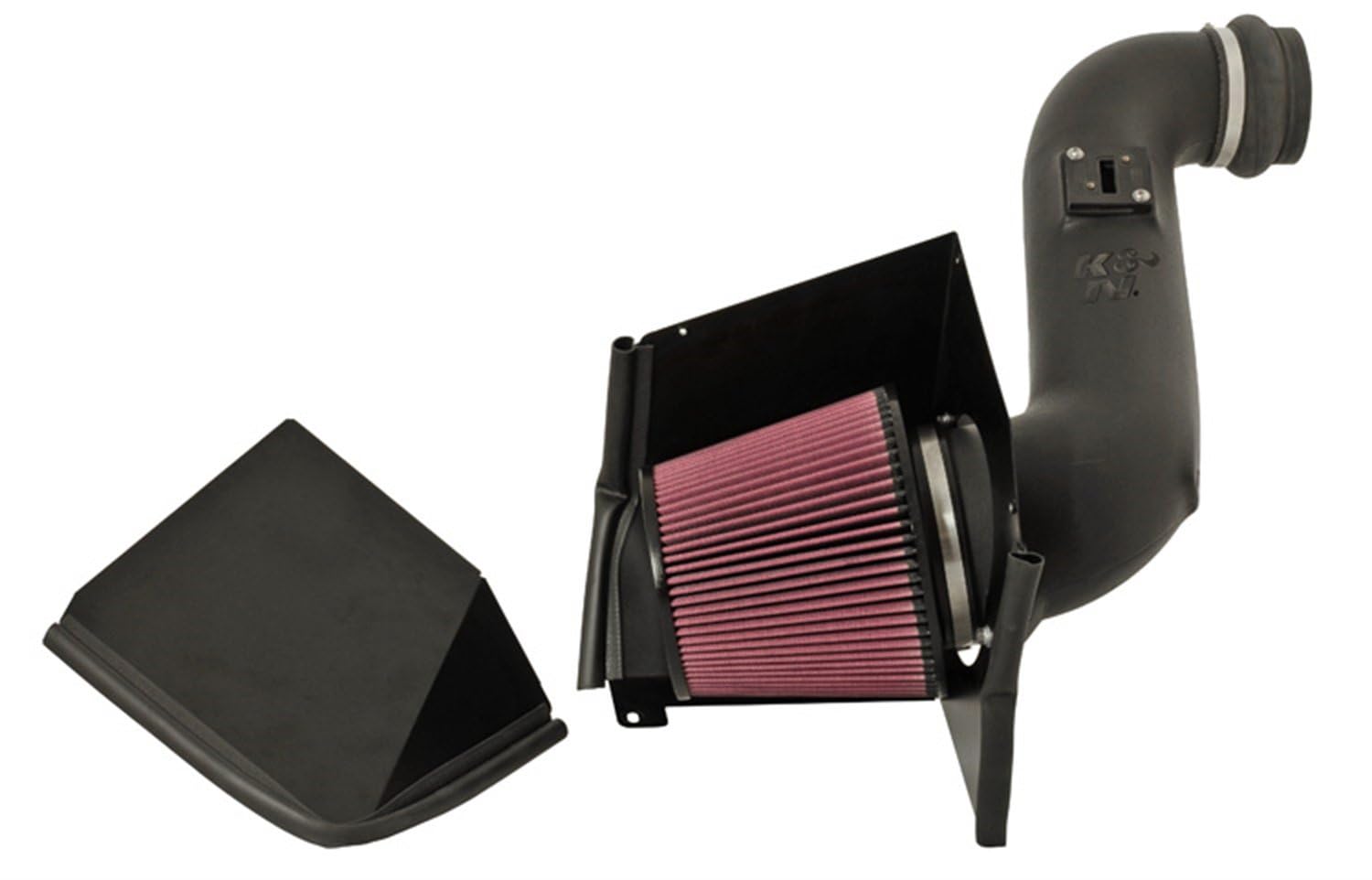 Cold Air Intake System K&N: High-Flow Air Filter, Increase Performance & Towing: Compatible with 2007-2010 Chervlot/GMC: Silverado 2500 & 3500, Sierra 2500 & 3500, 57-3066